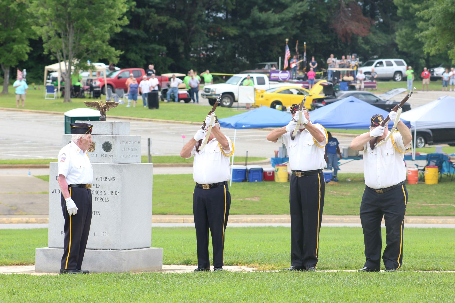 Gun salute